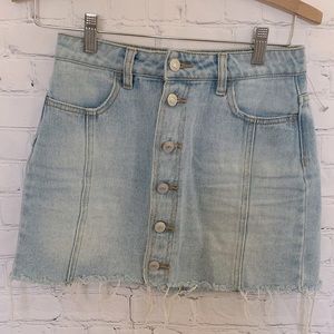 ✨BOGO✨ Pac Sun | Denim Button Skirt